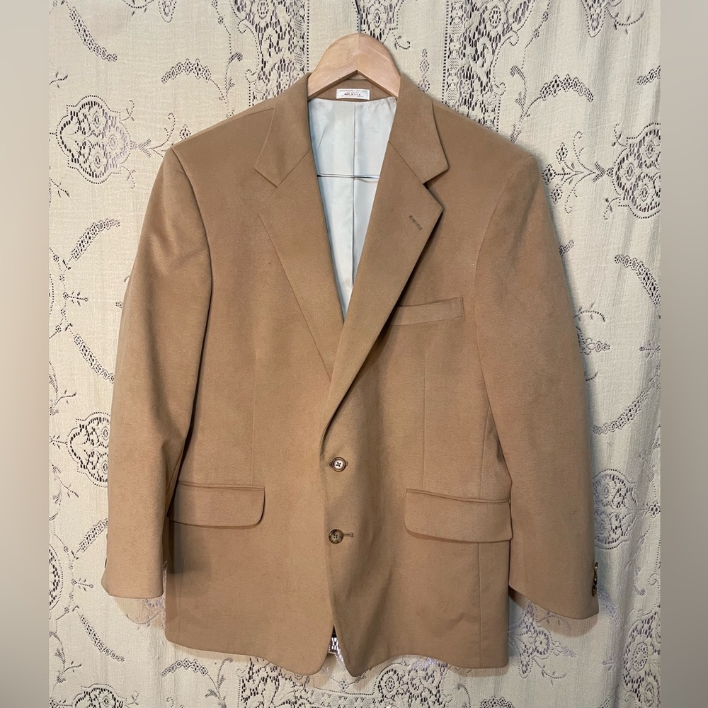 Patrick James: vintage suede blazer